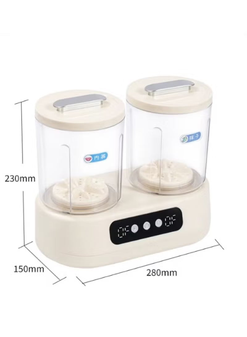 Dual Tub Portable Mini Washing Machine