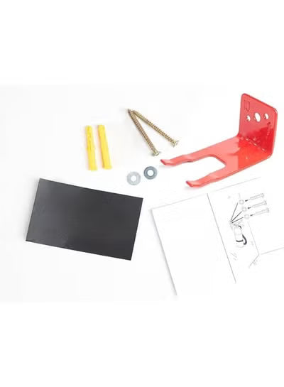 THE WHITE SHOP 4 Pack Universal Fire Extinguisher Bracket