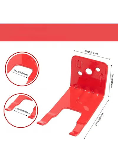 THE WHITE SHOP 4 Pack Universal Fire Extinguisher Bracket
