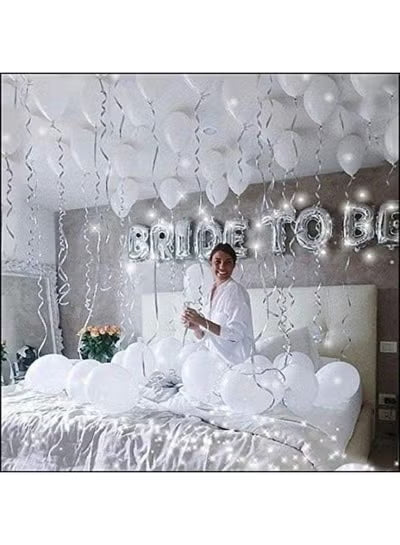 Balloon 1 Color 100 Pc’s ( White )