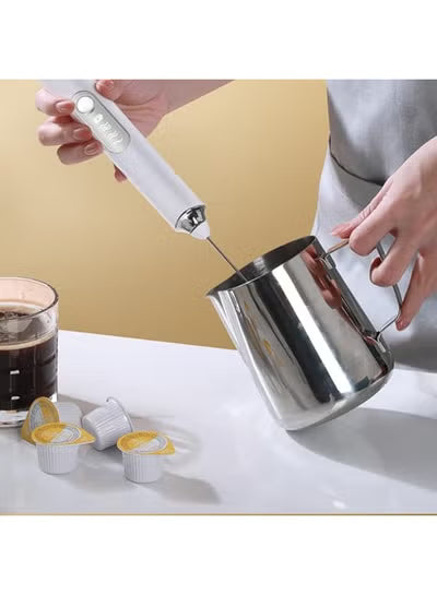 MIXER Milk Frother Rechargeable Handheld Electric Whisk Coffee Frother Mixer