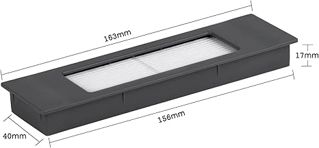 (5 Pieces) HEPA Filter for Robot Vacuum Ecovacs DEEBOT OZMO 920 950 T8 AIVI