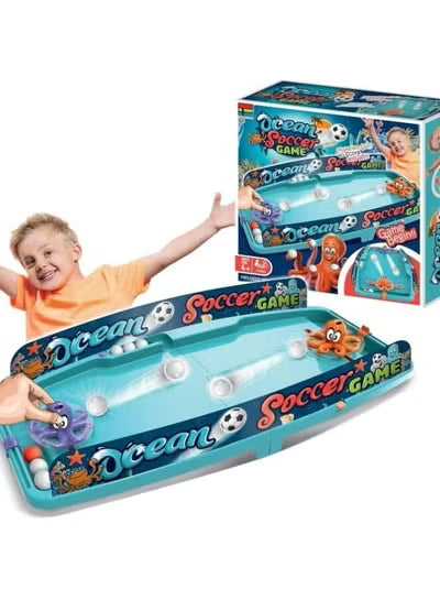 Kids Educational Ocean Soccer Game Set – Interactive Octopus Football Table Game for Children & Family Fun