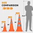 SHAREWIN Collapsible Traffic Safety Cones