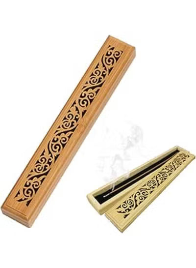 Incense Holder, Grace Incense Burner Bamboo, Upgraded Incense Stick Holder