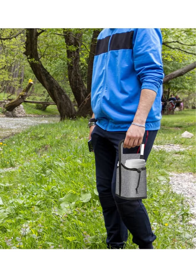 Cup Carrier for Drinks | 2 Cups Foldable Drink Carrier