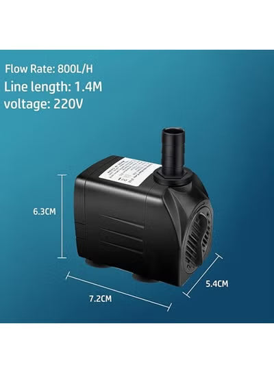 Azonee Mini Submersible Water Pump Fountain Pump 16W Fish tank Water Pump