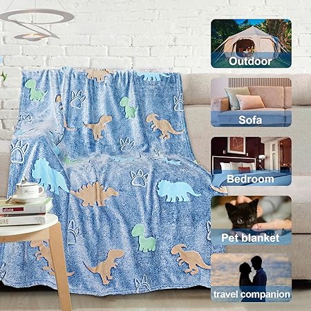 1pcs Dinosaur Blanket for Boys