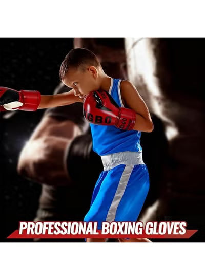 Kids Boxing Gloves, Child Boys and Girls Training Sparring Gloves | قفازات ملاكمة للأطفال، قفازات تدريب للبنين والبنات