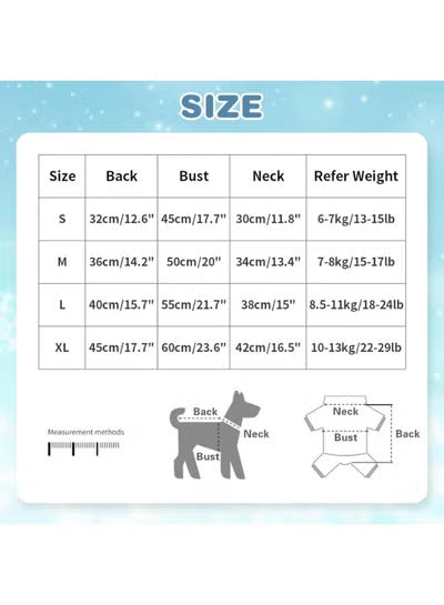 Winmany Dog Cooling Vest Summer T-Shirt Puppy Sleeveless Tank Top Pet Quick