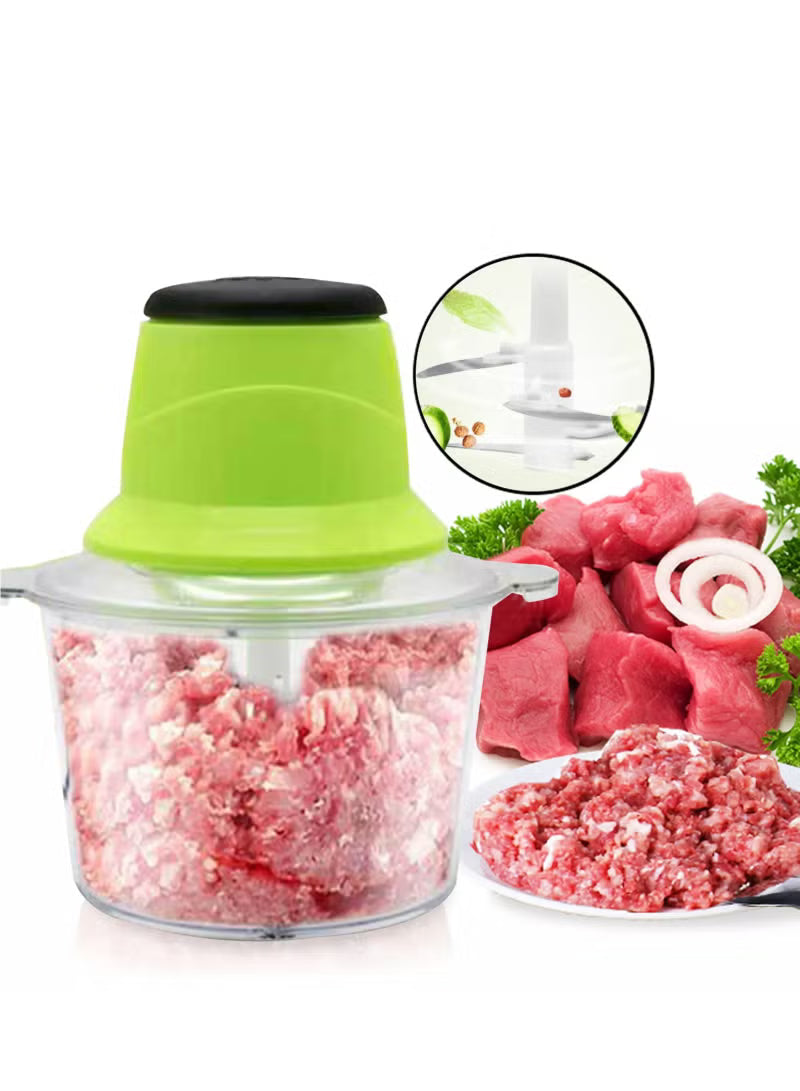 Electric Food Chopper & Meat Grinder Machine with Bonus Glass Bowl – High-Power Multi-Functional Mincer for Meat, Vegetables, Fruits & Nuts