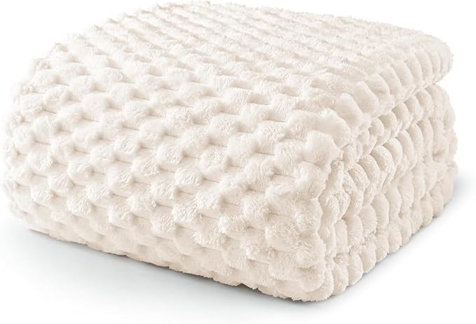 Ultra Soft Flannel Fleece Throw Blanket - M&M