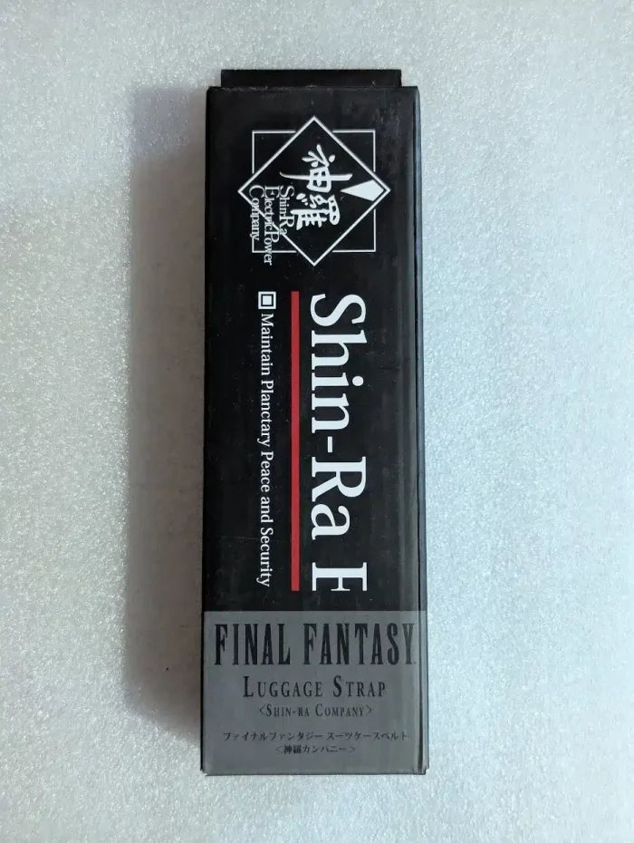 Final Fantasy VII Remake Shin - Ra Shinra Company Luggage Strap FF 7 Rebirth - M&M