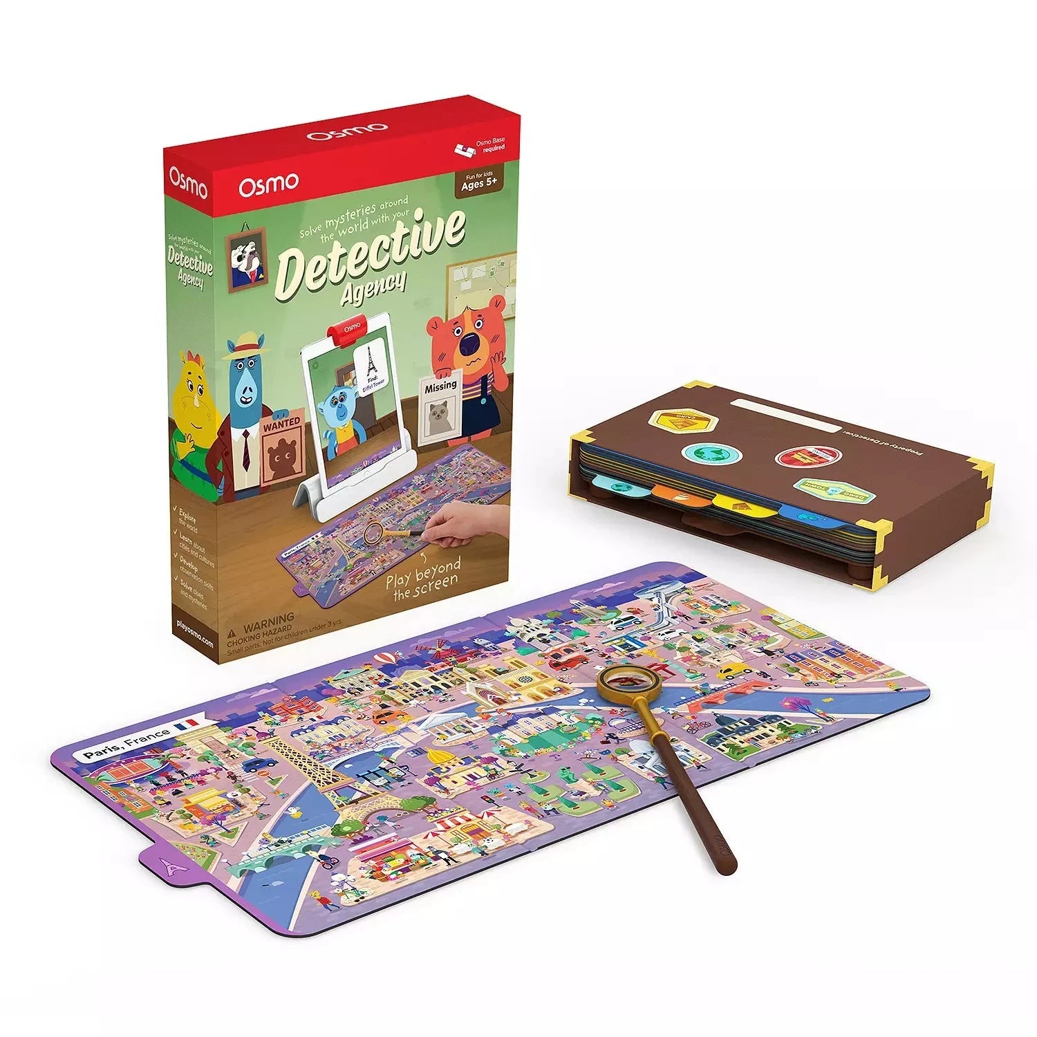 Osmo Detective Agency Game for iPad – Interactive Educational Mystery Game (Osmo Base Required) | UAE - M&M