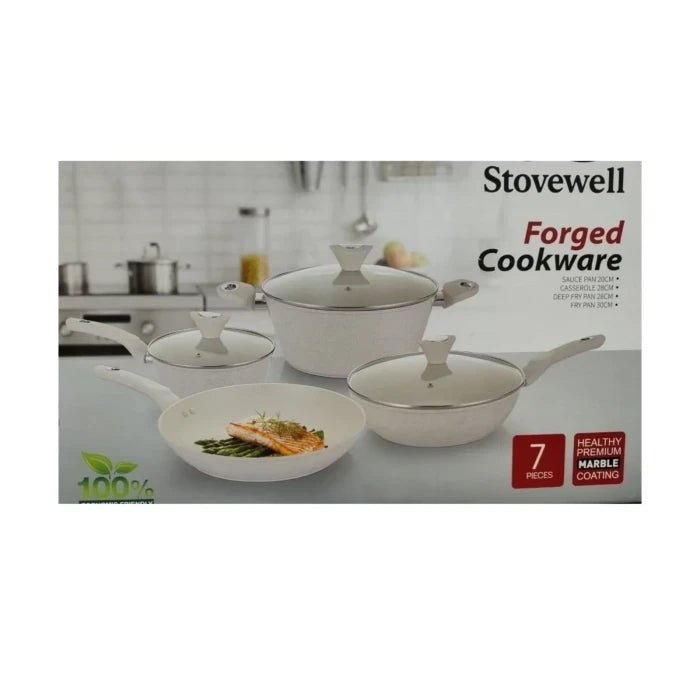 Stovewell Forged Cookware set 7 PIECES - M&M
