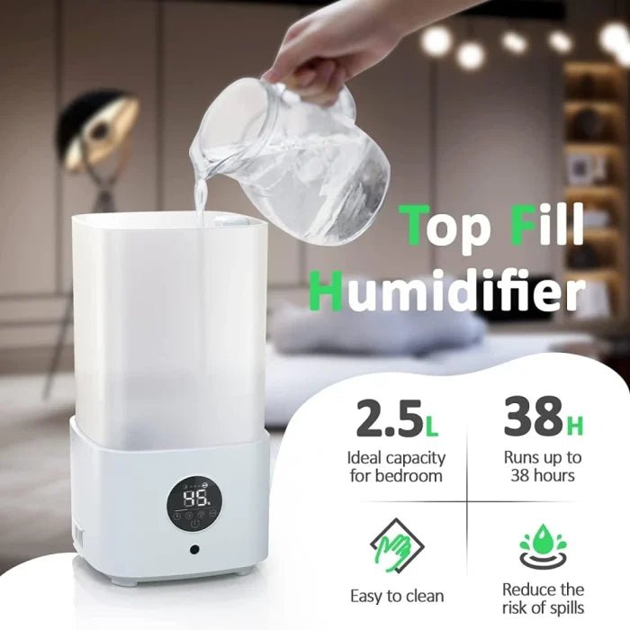 ULTRASONIC HUMIDIFIER (2500ml SMART) - M&M