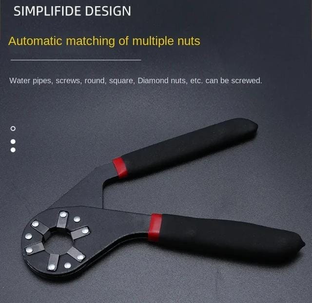 Adjustable Torx Wrench Outer Hexagonal Magic Wrench Set – Outer Hexagonal Socket Tool for Factory & Automobile Maintenance - M&M