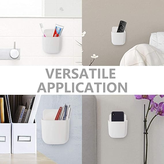 6 Pcs Wall Mounted Remote Control Holders - M&M