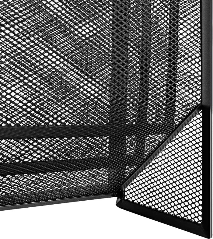 Amazonbasics 3 – Tier File Organizer, Black Mesh - M&M