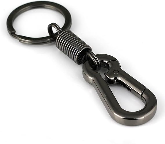 Maycom® Retro Style Simple Strong Carabiner Shape Keychain Key Chain Ring - M&M