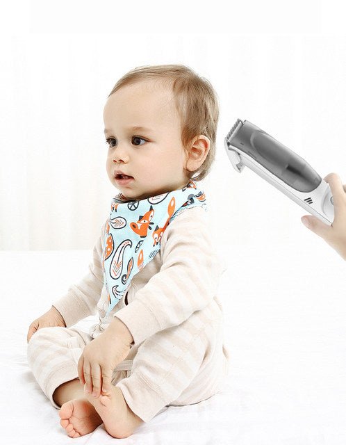 Misuta Baby Hair Clipper – Electric Automatic Vacuum Baby Grooming Hair Cutter - M&M