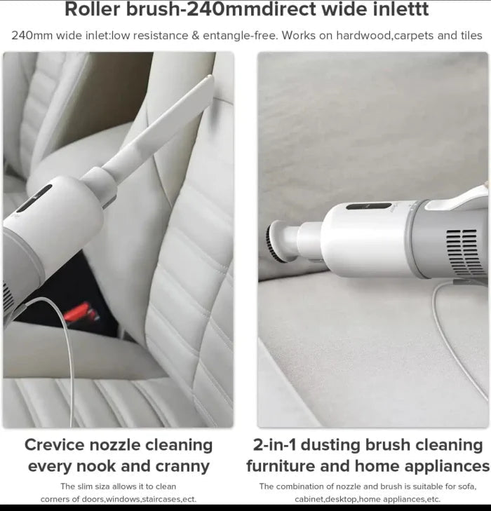 REDKEY Cordless Vacuum Cleaner – Powerful Suction, Lightweight & Rechargeable | Home & Car Use - M&M
