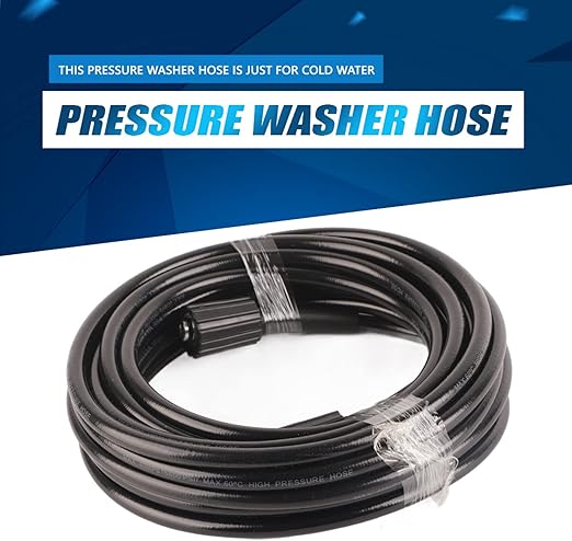 33ft 5800PSI Pressure Washer Replacement Hose High Pressure Washer Hose Cold - M&M