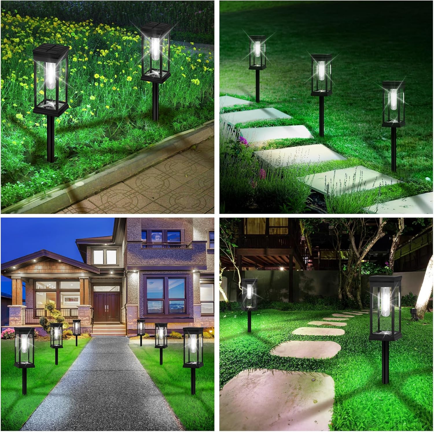 MOMENT 2 Pack Solar Lights for Outdoor Garden - M&M