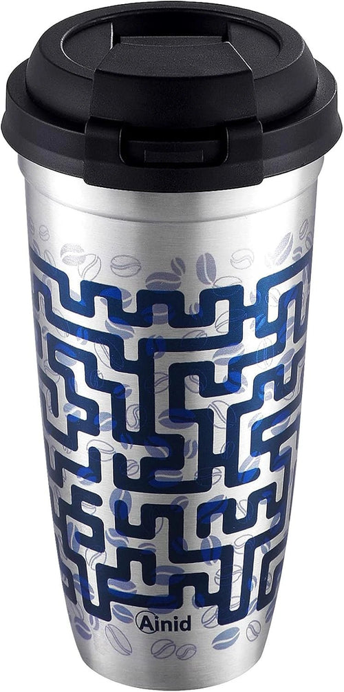 15oz Travel Coffee Mug with Lid - M&M