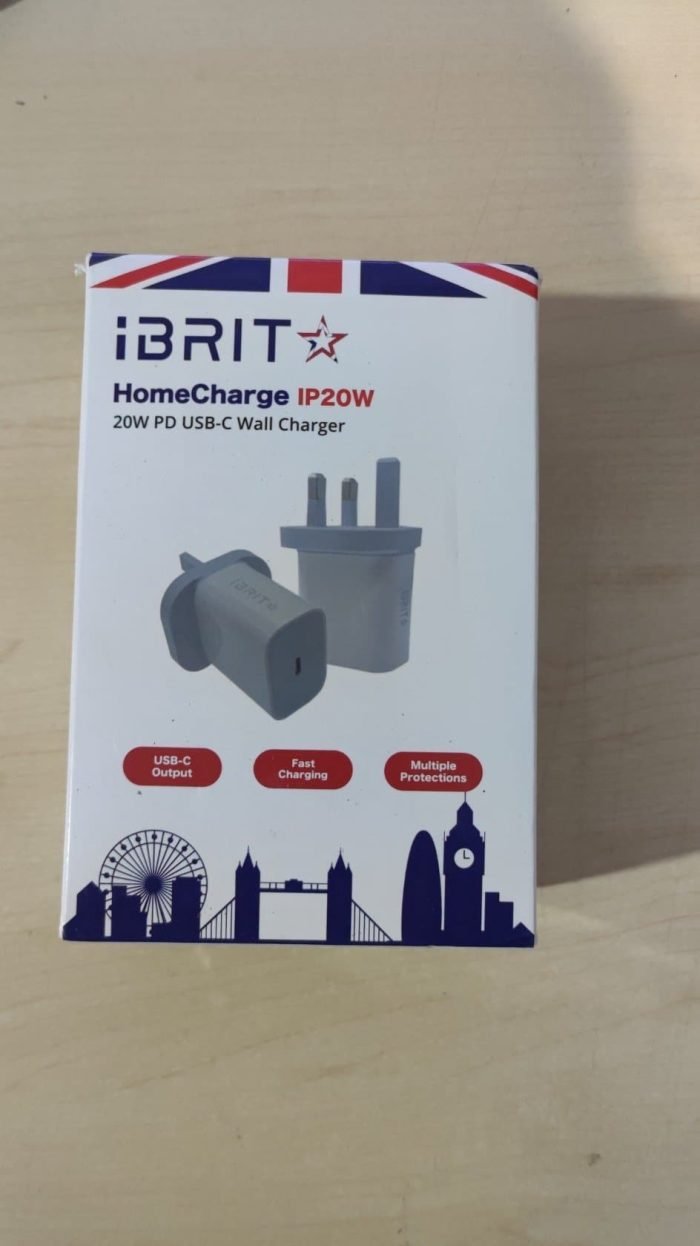 iBrit HomeCharge IP20 mains charger adapter - M&M