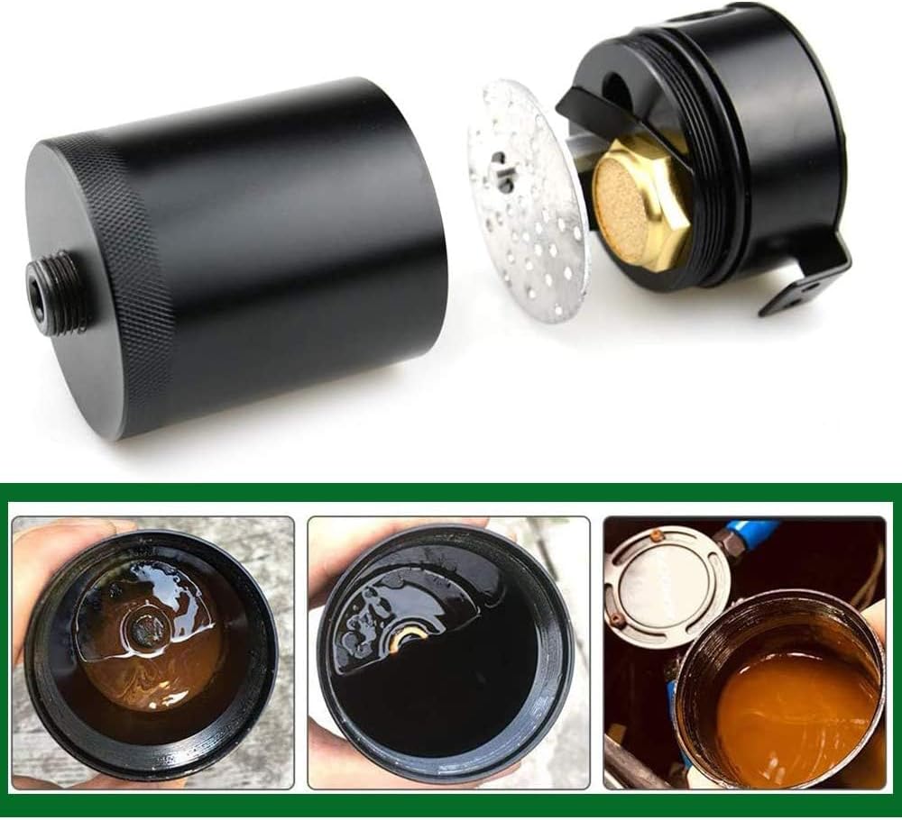 Universal 150ml Car Oil Catch Can Kit Reservoir Tank - M&M