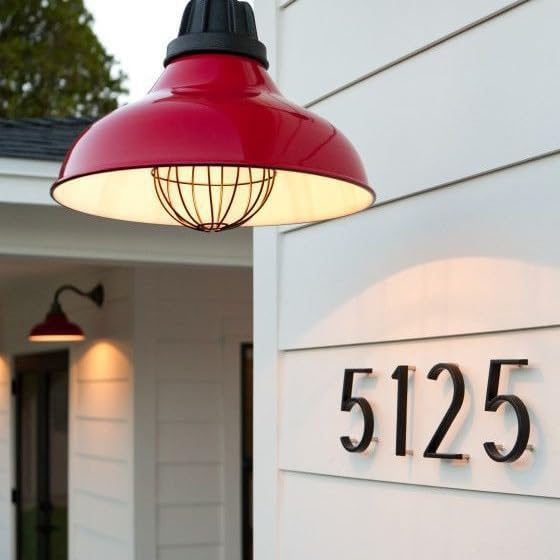 5" Stainless Steel Floating House Number 4 - M&M