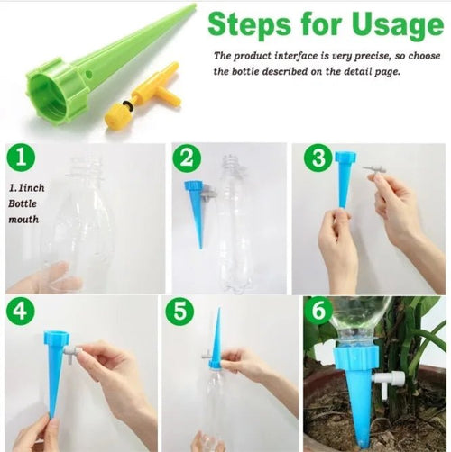 Auto Drip Irrigation Watering System – Automatic Plant Watering Kit for Garden, Greenhouse & Indoor Plants - M&M