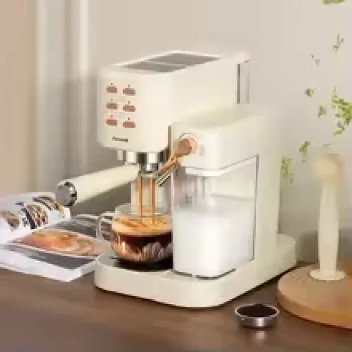 AEOMJK Coffee Maker Milk Frother 20 Bar 1350W 1L - M&M