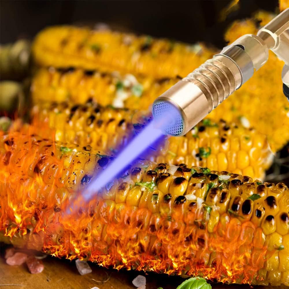 Portable Welding Torch Flame Gun Blow Torch Burner Flame Gun Adjustable - M&M