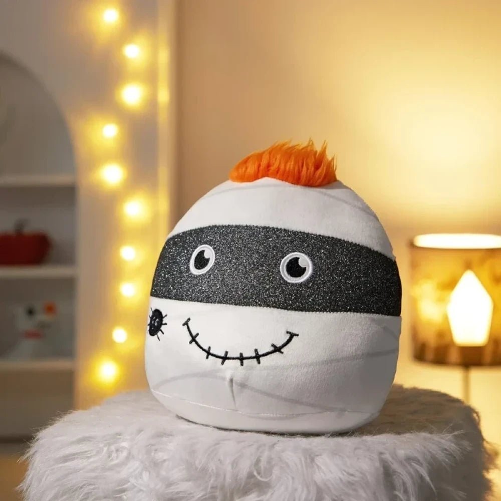 Smooshie Mummy Cloud Fill Dec Pillow, White - M&M