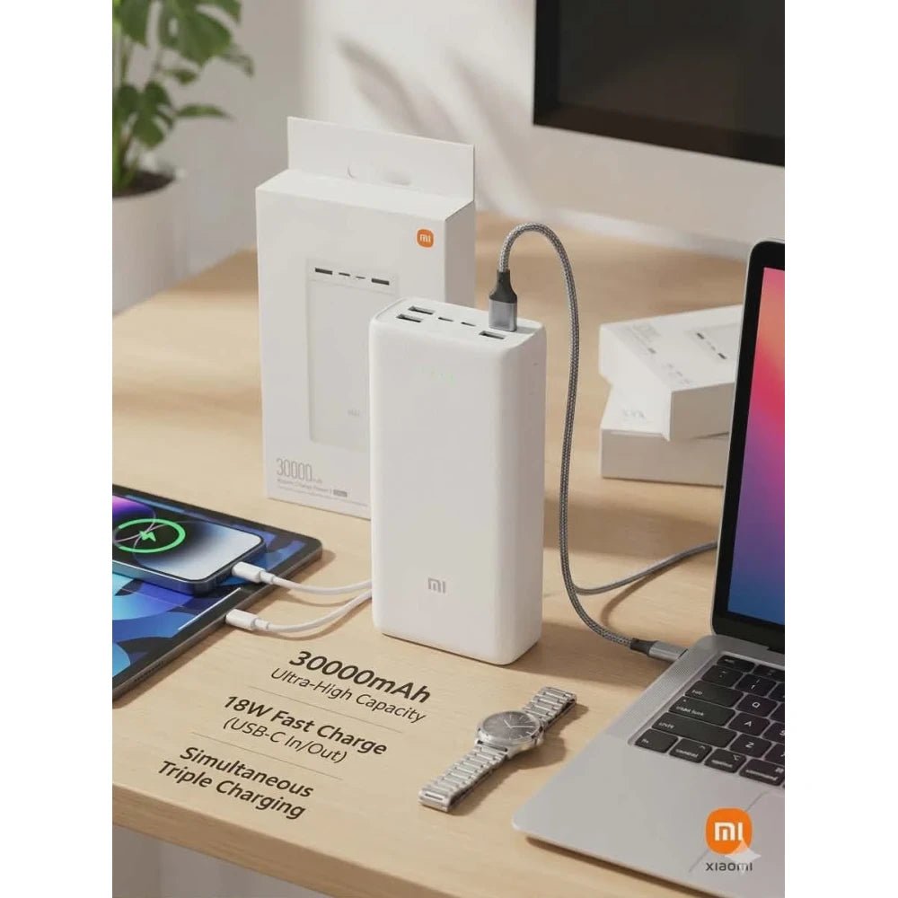 XIAOMI 30000mAh Power Bank - M&M