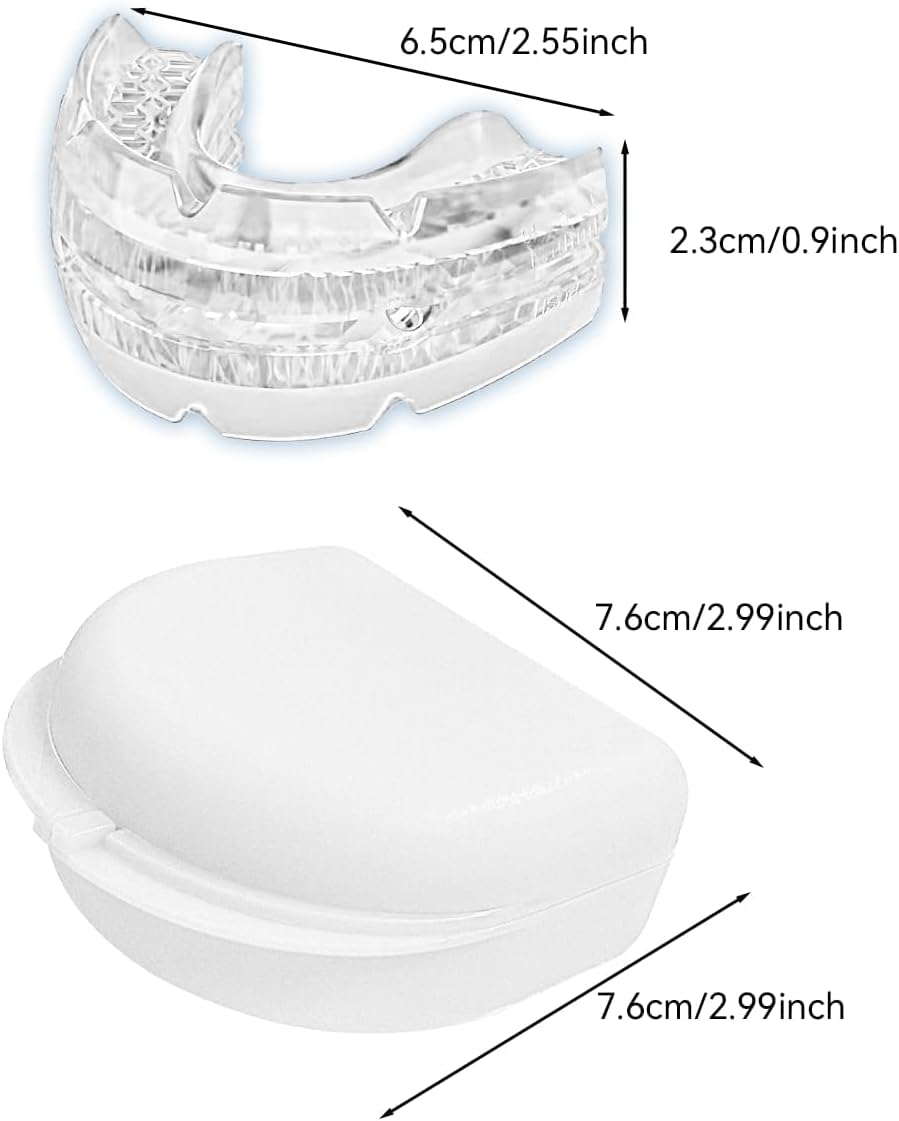 Anti Snore Mouth Guard, Adjustable Anti Snoring Device, Effective Stop - M&M