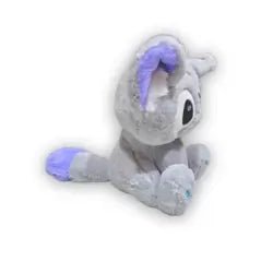 Cute Soft Stuffed Plush Cat Toy with Expressive Big Eyes – Ash Color - M&M
