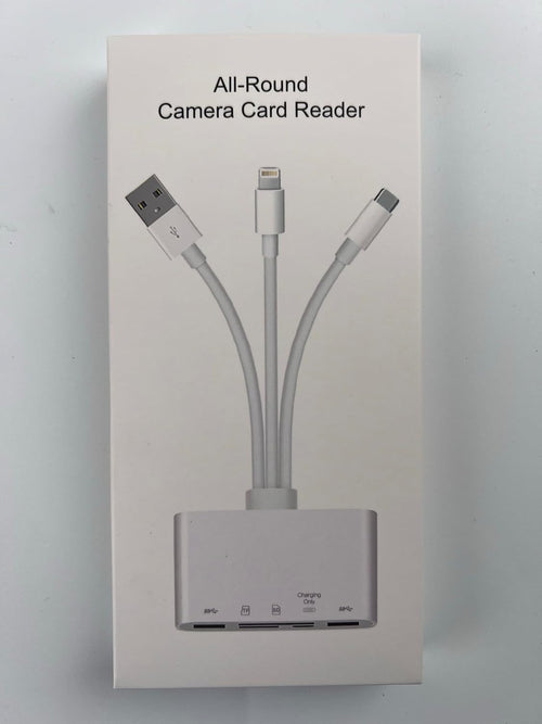 6 - in - 1 SD Card Reader for iPhone - M&M