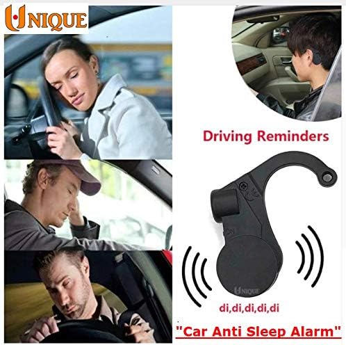 Wireless Anti - Sleep Alarm for Drivers – Stay Awake Alertness System for Long Drives, Students, Workers & Security Guards - M&M