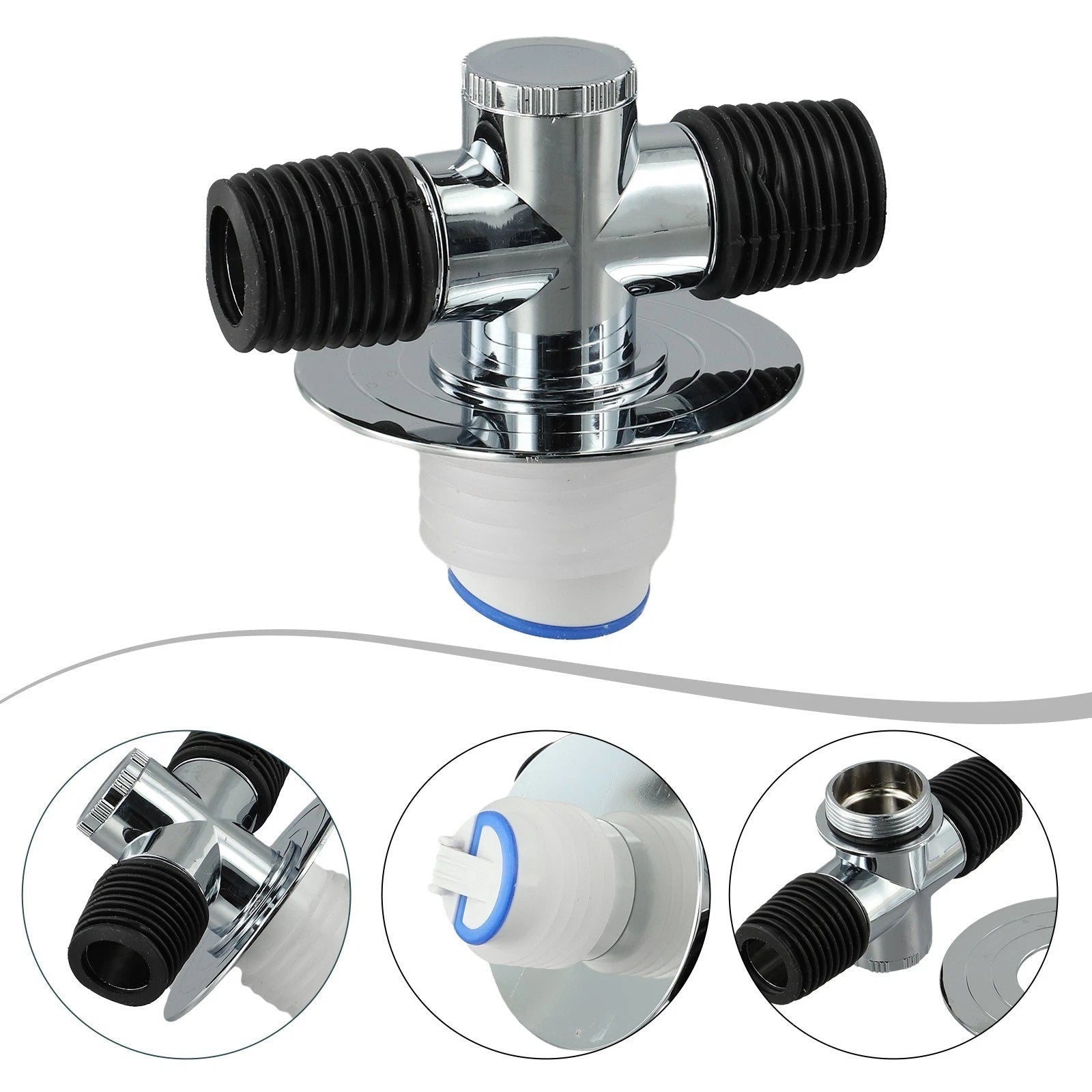 Washing Machine 3 - in - 1 Sewer Tee Connector - M&M