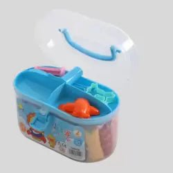 Creative Modelling Toys 24 Colors Super Light Clay With Tools In A Plastic - M&M