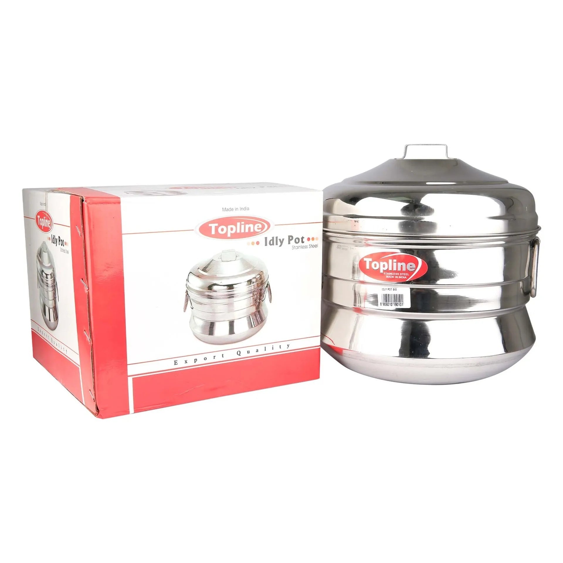 Top Line Stainless Steel Idli Pot, TLIP0088 - M&M