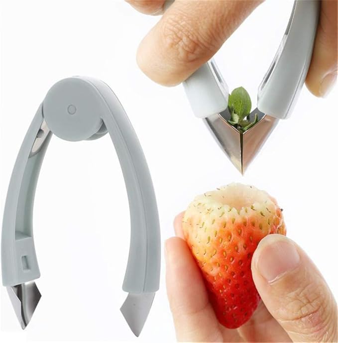 Multi - function Pineapple Cutter Tomato Fruit Leaf Stem Remover Gadget - M&M