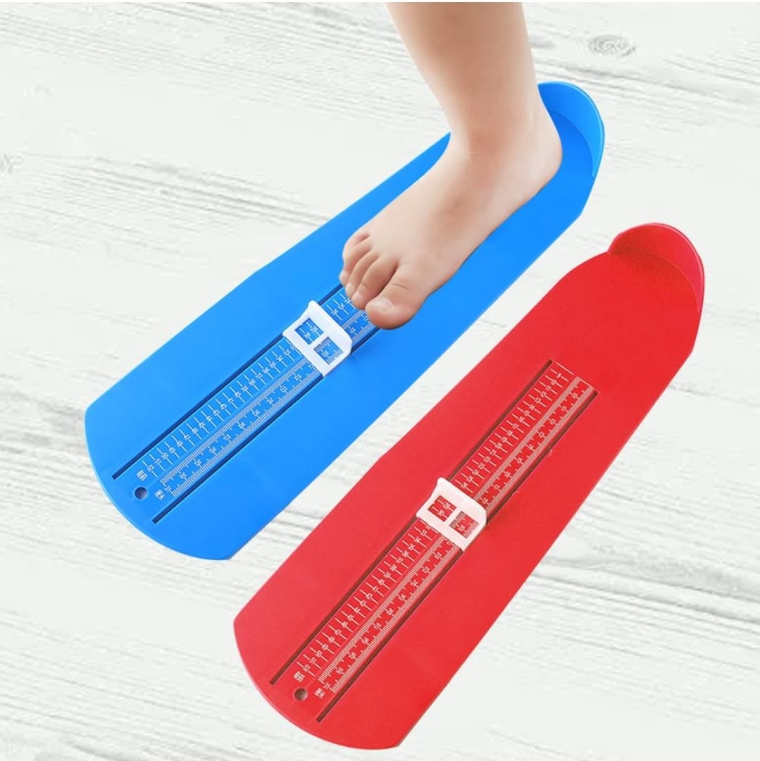 Universal Foot Measuring Device & Shoe Sizer Ruler for Infants, Kids, Men & Women – Accurate Foot Measurement Tool for Standard Shoe Sizes 8 - 52 - M&M