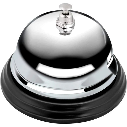 Amazon Basics Metal Call Bell, 8 cm x 8 cm x 5.5 cm - M&M