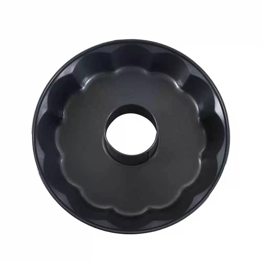 Home Maker AVCI Non - Stick Round Shape Tube Fiorella Tin Pan, 26cm Premium Aluminium Cake Mould with Easy to Clean Surface - Professional Fiorella Design for Even Baking - M&M