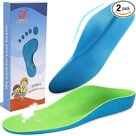 Ailaka Kids Orthotic Arch Support Shoe Insoles - M&M