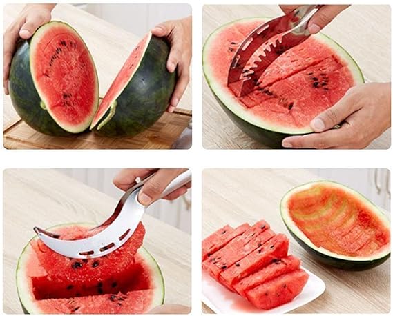 Stainless Watermelon Cutter Slicer Tool - M&M